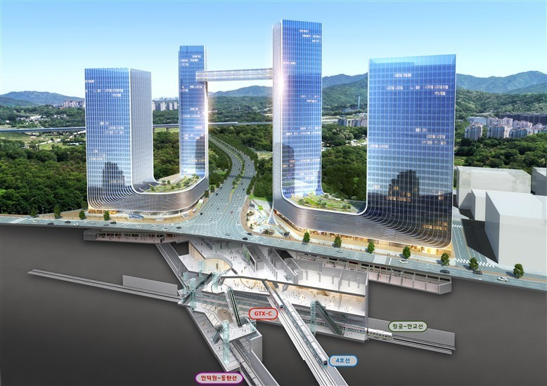 수역 주변 도시개발사업 위치도